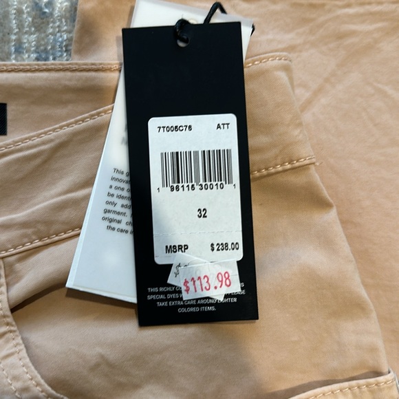 NWT 7 For All Mankind Slim Tapered Pant - Picture 5 of 5